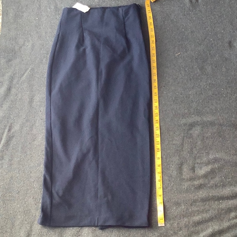 Zara Black long skirt XS NWT